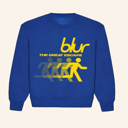 Blur Merch The Great Escape Sweatshirt Best Birthday Gift For Husband - Lilybirchmarket