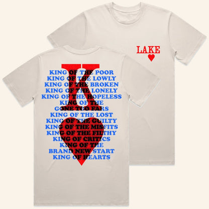 Brandon Lake Merch King Over All T-Shirt Best Gifts For Music Fans - Lily Birch Market