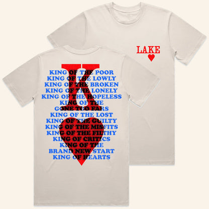 Brandon Lake Merch King Over All T-Shirt Best Gifts For Music Fans - Lily Birch Market