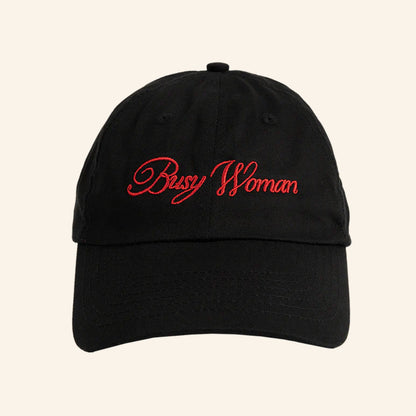Busy Woman Hat Embroidered Gifts For Girlfriend - Lilybirchmarket