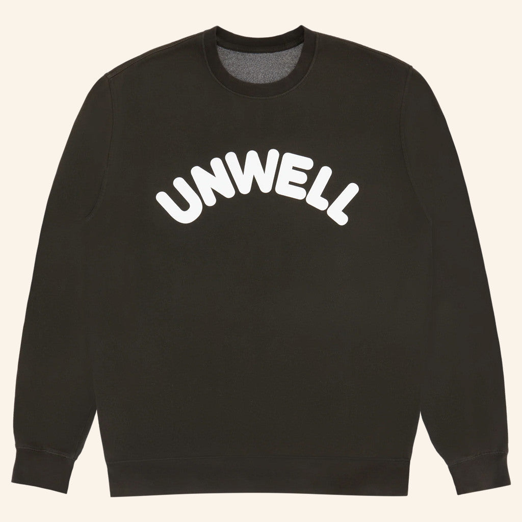 Call Her Daddy Merch Black Unwell Sweatshirt I Am Unwell Apparel Gift Ideas For Her - Lilybirchmarket