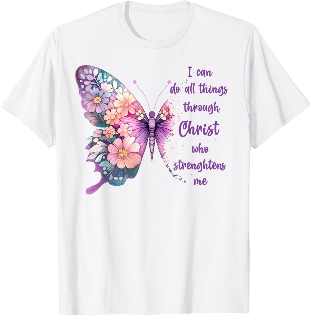 Christ Butterfly All Things Possible