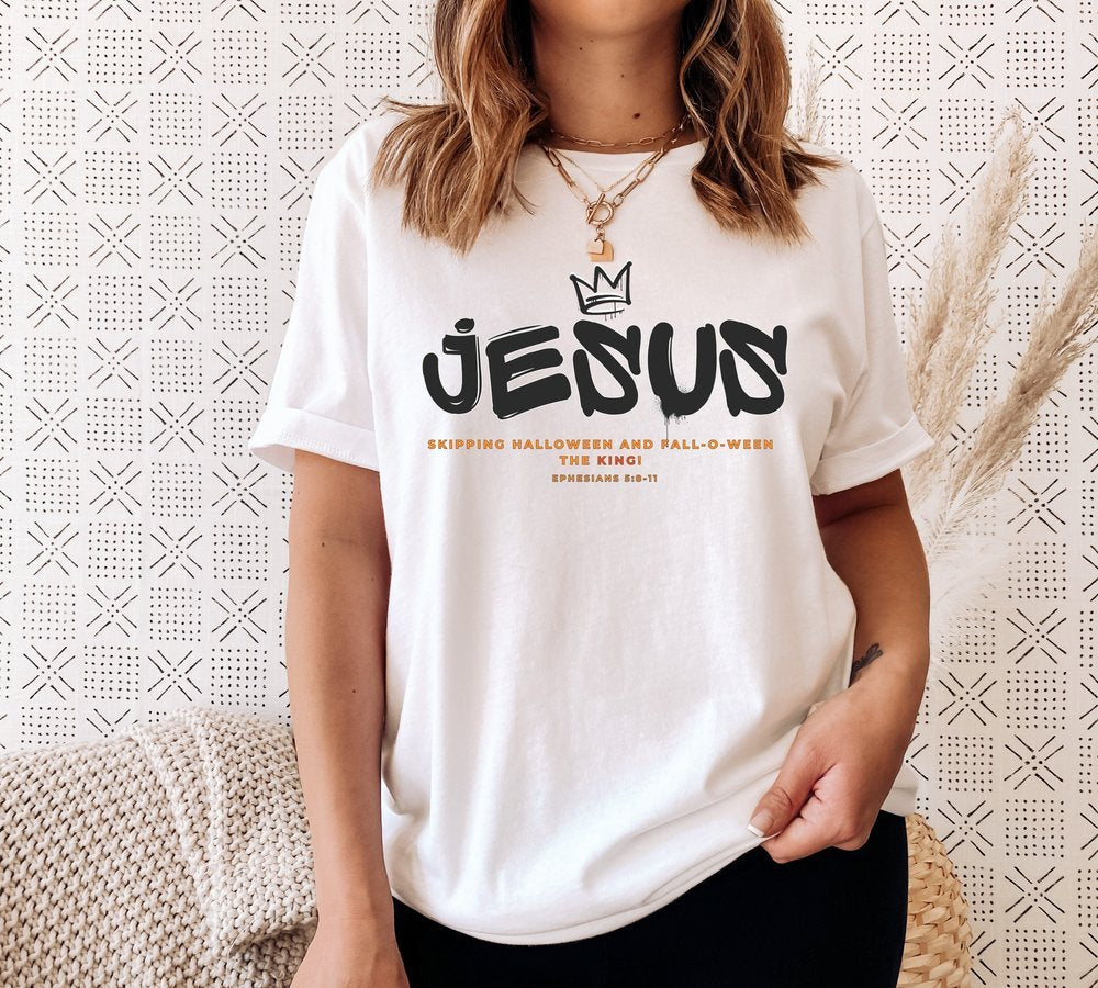 Christian Fall Jesus Halloween Shirt