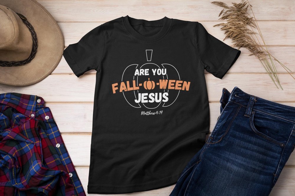 Christian Fall Jesus Halloween Tshirt