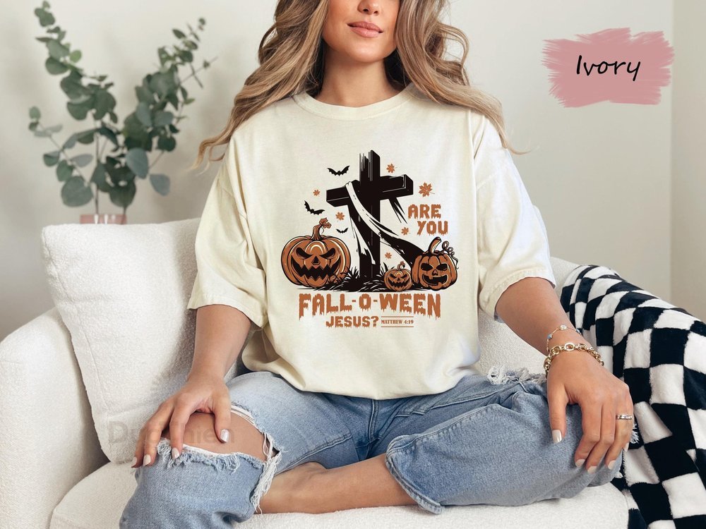 Christian Halloween Pumpkin Jesus TShirt