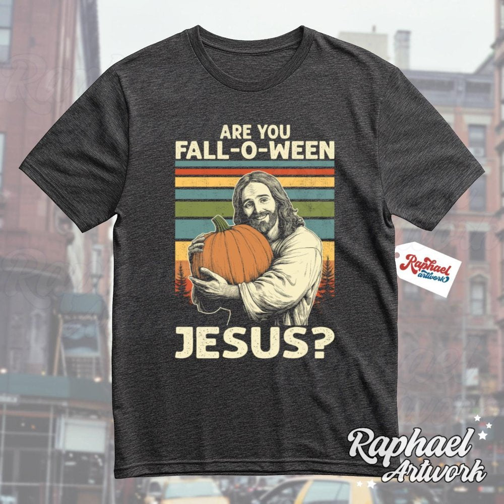 Christian Jesus Halloween Fall Tee