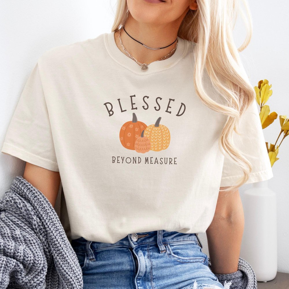 Christian Pumpkin Fall Tee Halloween Shirt