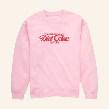 Diet Coke Merch There Is Nothing A Diet Coke Can't Fix Sweatshirt Gifts For Besties - Lilybirchmarket