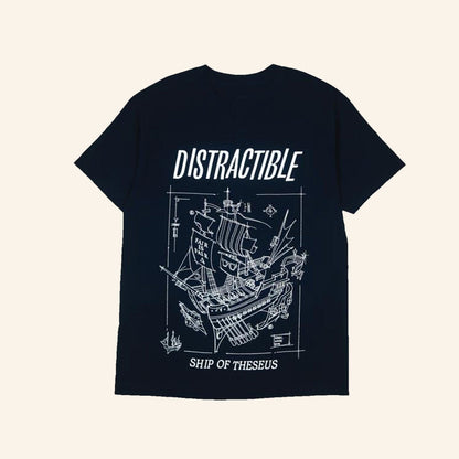 Distractible Merch Ship Of Teeseus Shirt Birthday Gift Ideas For Him - Lily Birch Market