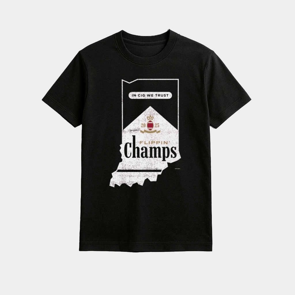Flippin Champs Indiana Shirt Indiana Football Rose Bowl Game Champions 2026 Shirt Fan Merch - Lily Birch Market