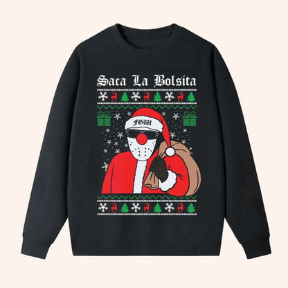 Foos Gone Wild Merch Saca La Bolsita Xmas Crewneck Sweatshirt Christmas Ideas For Husband - Lilybirchmarket