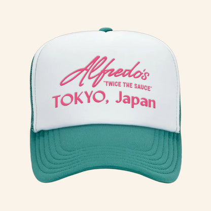 Freddie Gibbs Merch Alfredo's Tokyo Trucker Hat Gifts For Best Friends - Lilybirchmarket