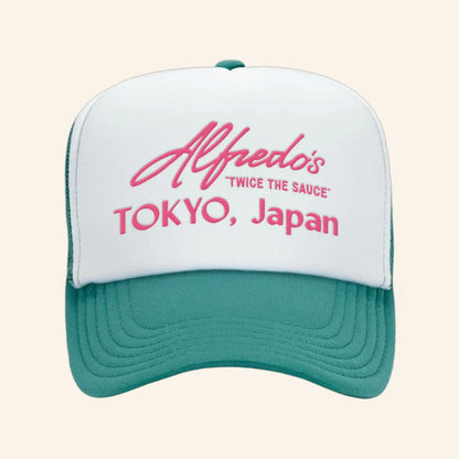 Freddie Gibbs Merch Alfredo's Tokyo Trucker Hat Gifts For Best Friends - Lilybirchmarket