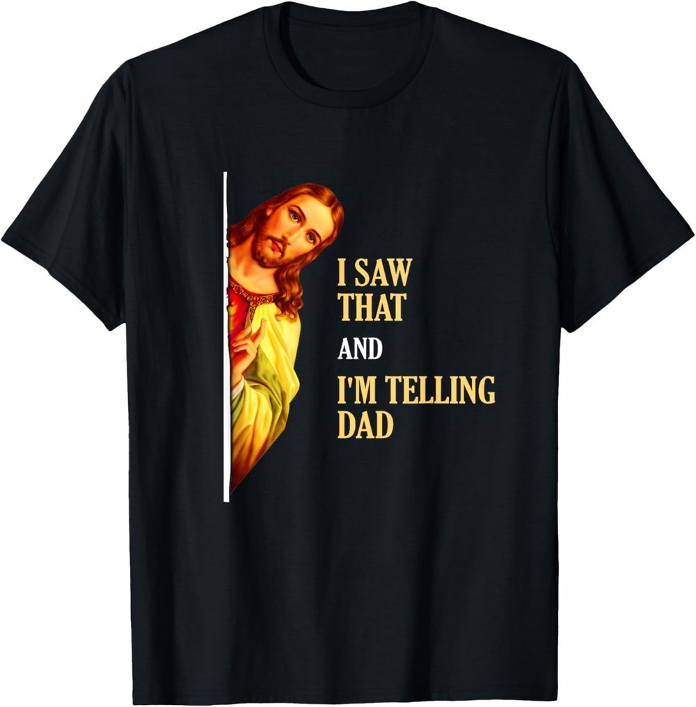 Funny Christian Jesus Religious Dad Quote