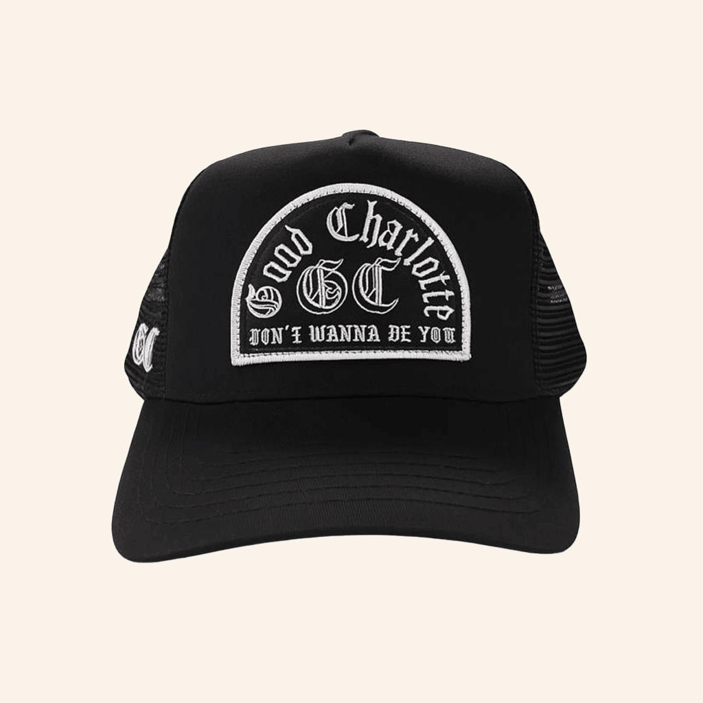 Good Charlotte Merch Embroidered GC Trucker Hat Gifts For Father - Lilybirchmarket