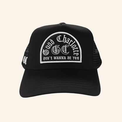 Good Charlotte Merch Embroidered GC Trucker Hat Gifts For Father - Lilybirchmarket