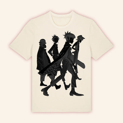 Gorillaz Merch 25 Shadows T-Shirt Gifts For Girlfriend - Lily Birch Market