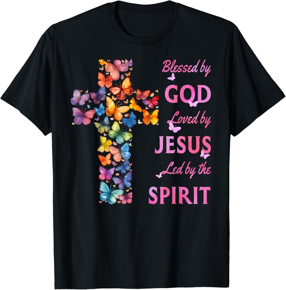 Grace Jesus Love Butterfly Cross