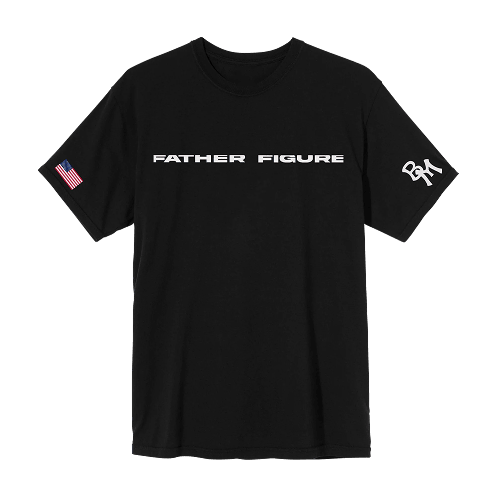 Jon Bellion Merch Jon Bellion Father Figure Black T-Shirt Father's Day Presents For Dad To Be - Lily Birch Market