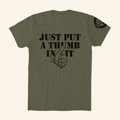 Kentucky Ballistics Merch Put A Thumb In It Shirt Birthday Gift Ideas For Husband - Lily Birch Market