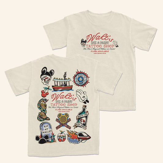 Lost Bros Trading Co Merch Walt's Tattoo T-Shirt Xmas Presents For Him - Lily Birch Market
