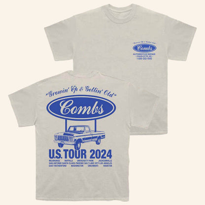Luke Combs Merch Combs Automotive Repair T-Shirt Best Gifts For Music Lovers - Lily Birch Market