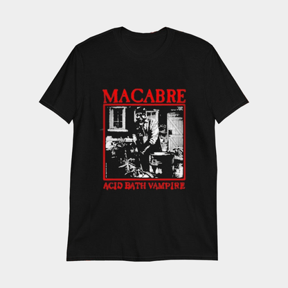 Macabre Acid Bath Vampire T-Shirt Macabre Merch Gifts Ideas For Band Lovers - Lily Birch Market