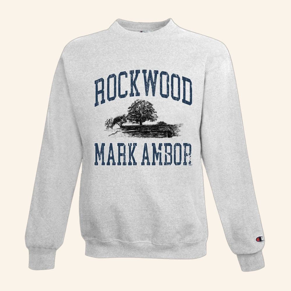 Mark Ambor Merch Tree Grey Crewneck Sweatshirt Gifts For Him - Lilybirchmarket