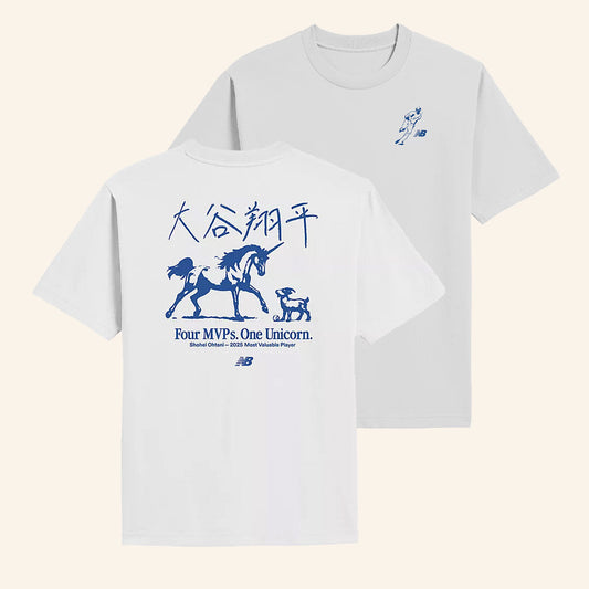 New Balance Merch Shohei Ohtani Unicorn T-Shirt 2025 Gifts For Friends - Lily Birch Market