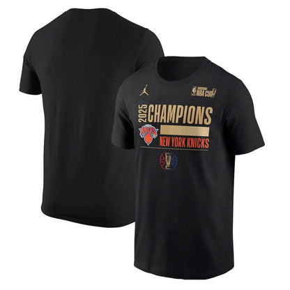 New York Knicks Champions 2025 Merch NBA Cup Championship T-Shirt Knicks Merch Gifts For Him - Lily Birch Market