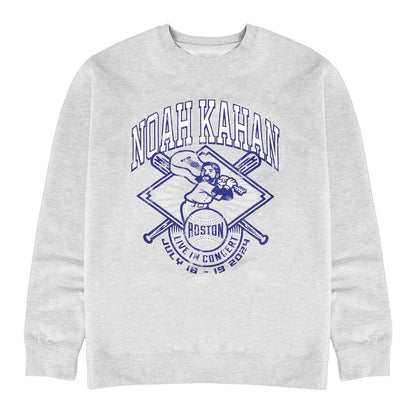Noah Kahan Merch Fenway Fanatic Crewneck Sweatshirt Unique Gifts For Music Lovers - Lilybirchmarket