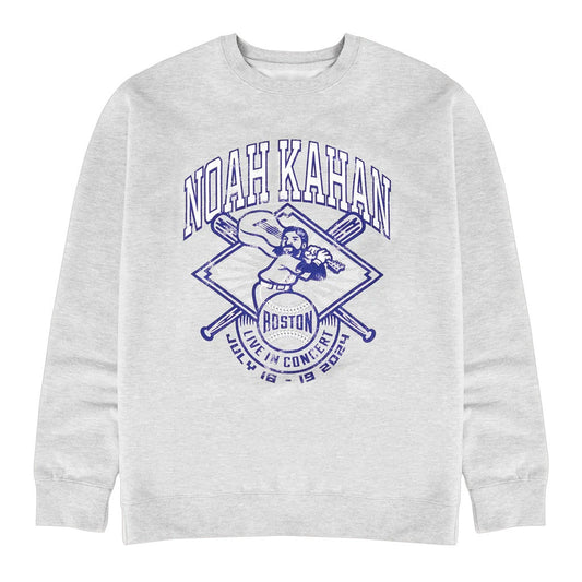 Noah Kahan Merch Fenway Fanatic Crewneck Sweatshirt Unique Gifts For Music Lovers - Lilybirchmarket