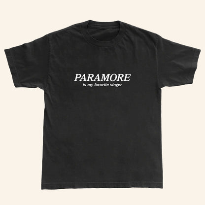 Paramore Merch Paramore Is My Favorite Singer T-Shirt Gifts For Husband - Lily Birch Market