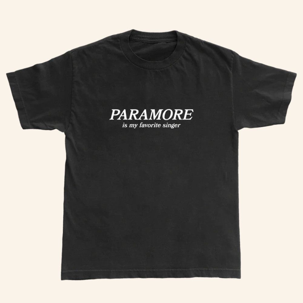 Paramore Merch Paramore Is My Favorite Singer T-Shirt Gifts For Husband - Lily Birch Market