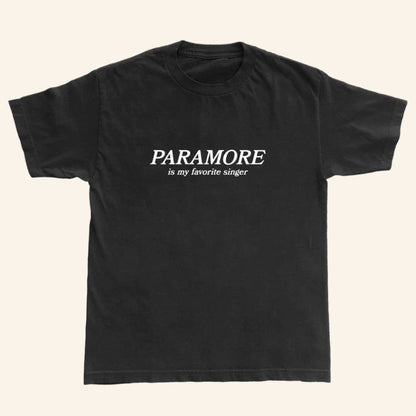 Paramore Merch Paramore Is My Favorite Singer T-Shirt Gifts For Husband - Lily Birch Market
