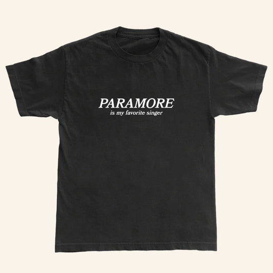 Paramore Merch Paramore Is My Favorite Singer T-Shirt Gifts For Husband - Lily Birch Market