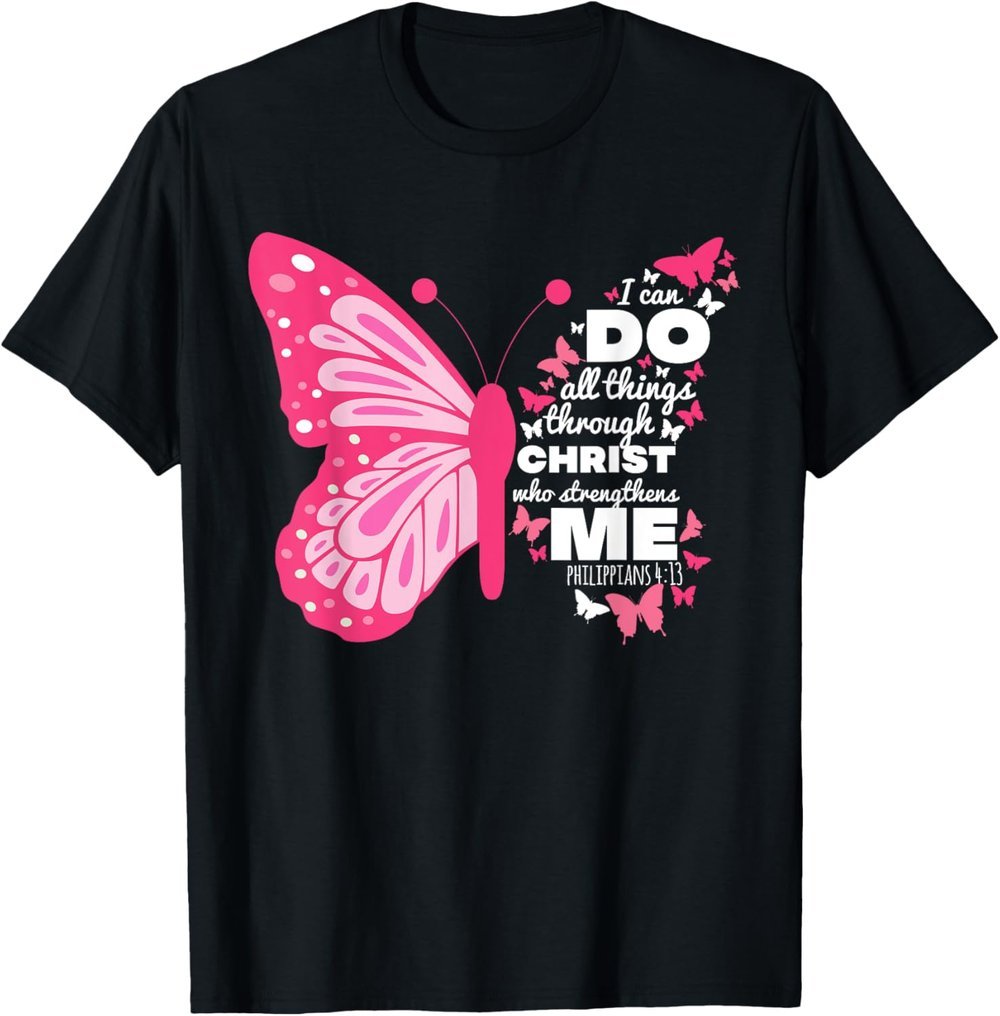 Philippians 413 Butterfly Bible Verse Gift Women