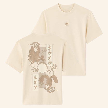 Pokemon Merch Pokemon x Celio Lugia And Ho Oh T-Shirt Christmas Gifts For Boyfriend - Lily Birch Market