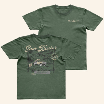 Sam Barber Merch Tour 2025 Adventure T-Shirt Presents For Boyfriend - Lily Birch Market