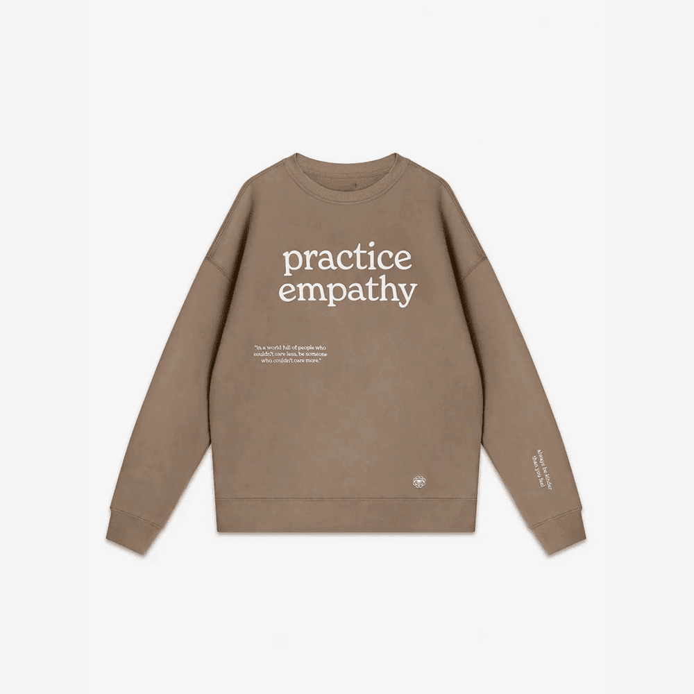 See The Way I See Merch Overthinker Sweatshirt Practice Empathy Sweatshirt Best Gifts For Mom - Lilybirchmarket