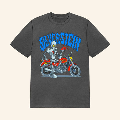 Silverstein Merch Robot Bike T-Shirt Gift Ideas For Brother - Lily Birch Market