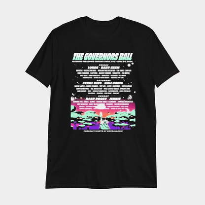 The Governors Ball June 5 7 2026 Flushing Meadows Corona Park NYC T-Shirt Fan Apparel - Lily Birch Market