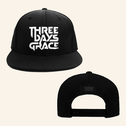 Three Days Grace Merch Alienation 2025 Tour Snapback Hat Birthday Gifts For Rock Lovers - Lilybirchmarket