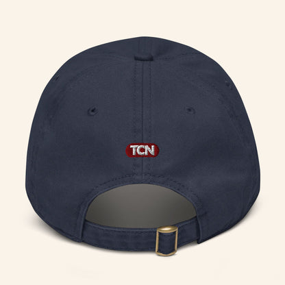 Tucker Carlson Network Merch NY Commie Navy Hat Embroidered Gift Ideas For Dad - Lilybirchmarket