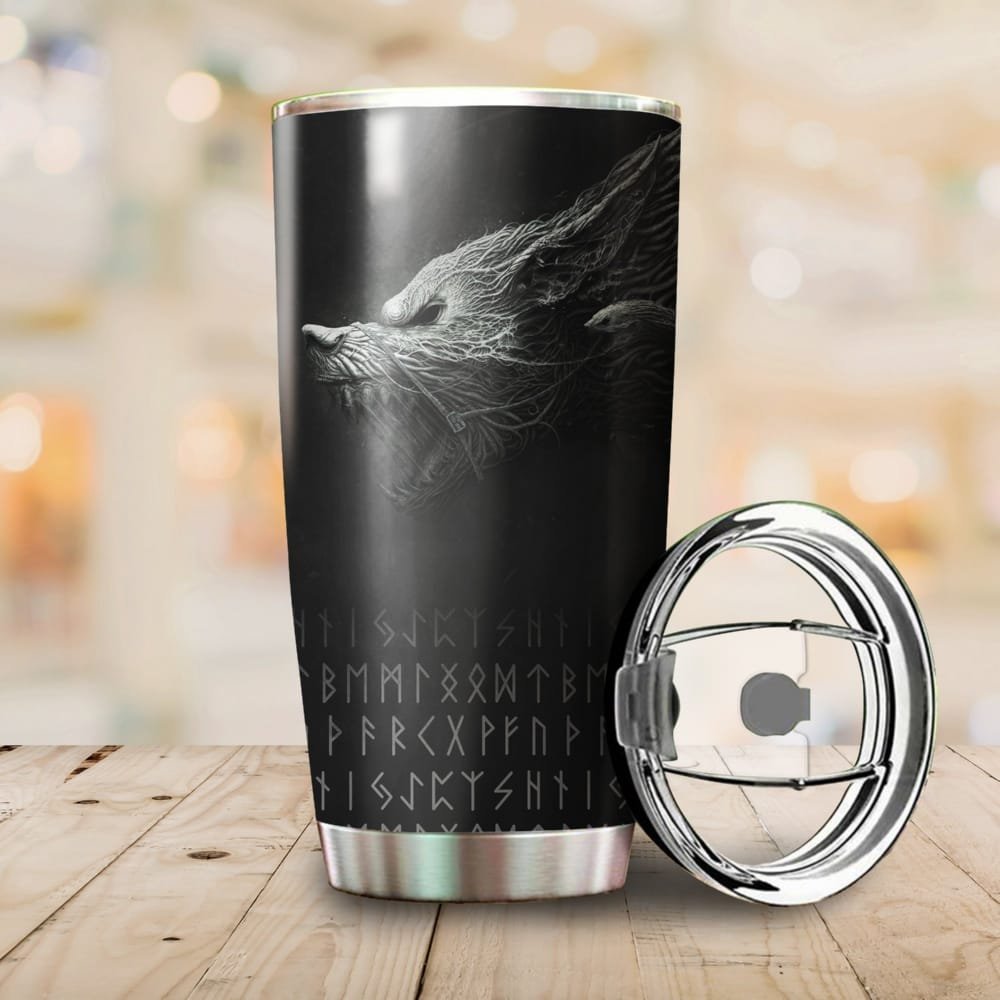 Viking Fenrir All Personalized Tumbler