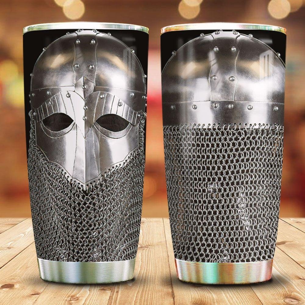 Viking Helmet Personalized Tumbler