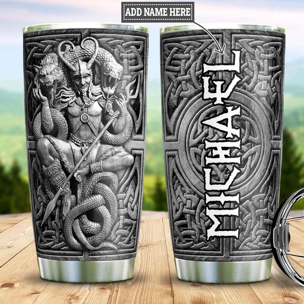 Viking Loki Personalized Tumbler