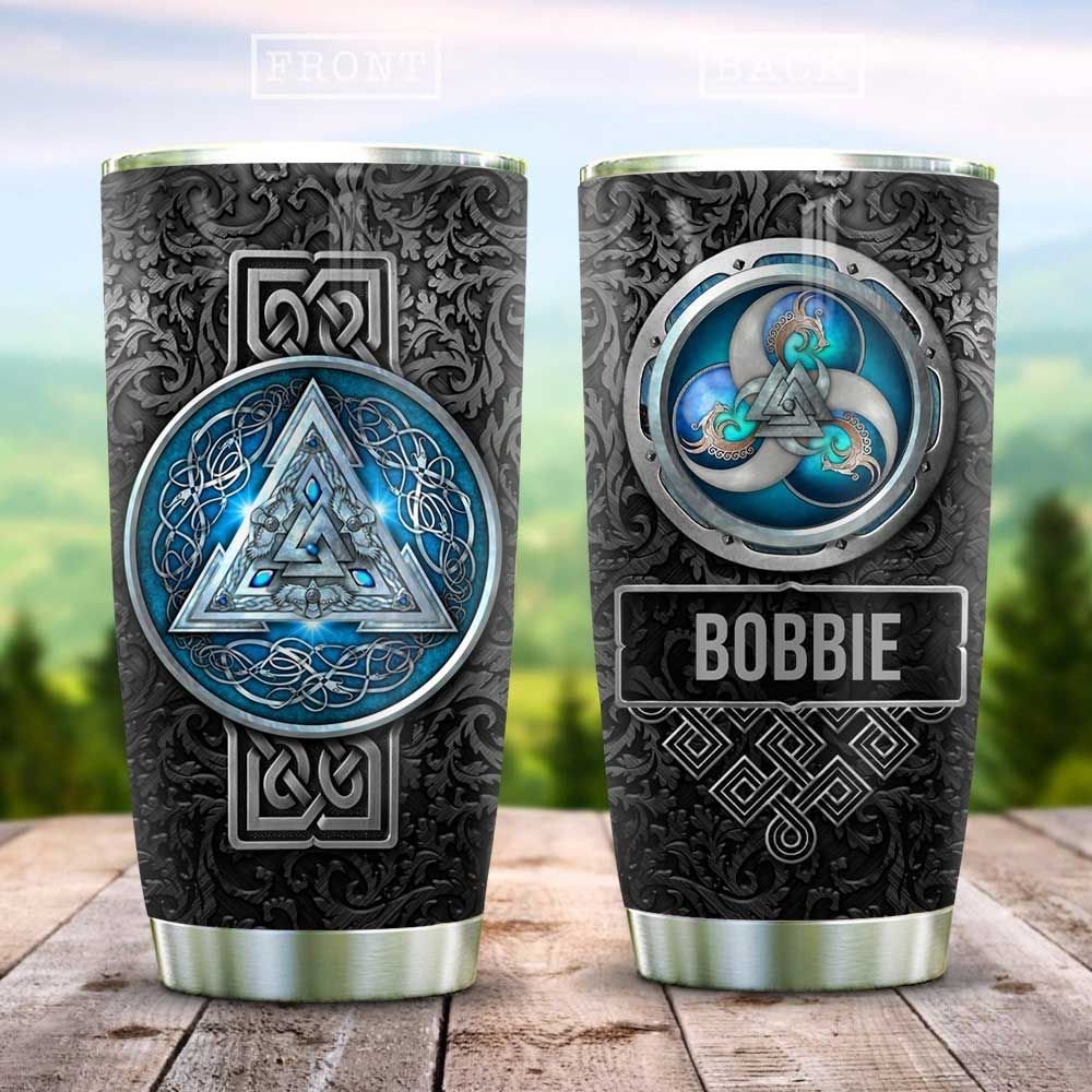 Viking Symbol Personalized Tumbler