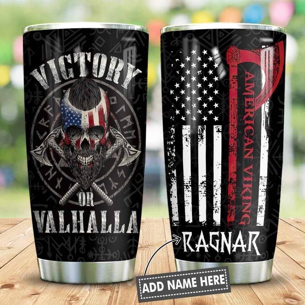 Viking Victory Personalized Tumbler