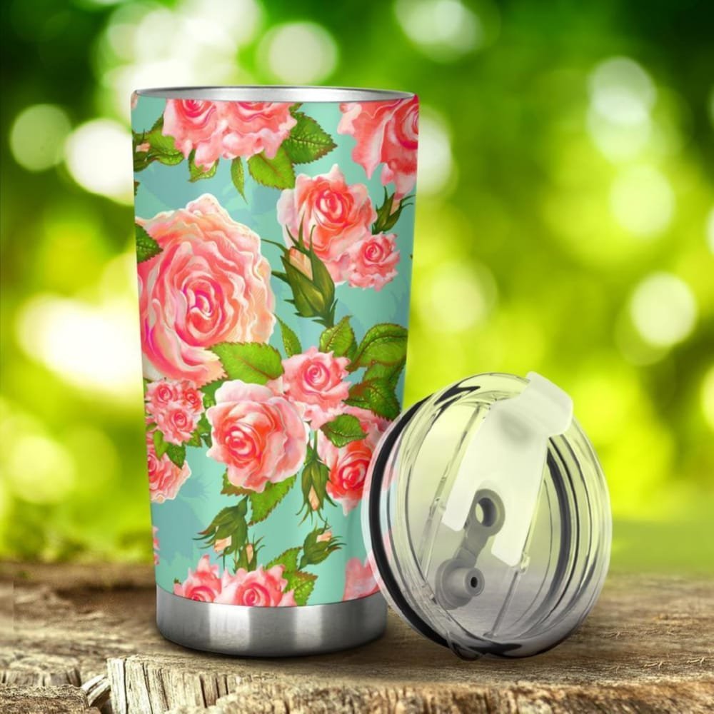 Vintage Travel Personalized Tumbler